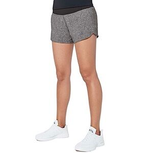 Lululemon Run Times II Gray Mid Rise 4” Lined Athletic Shorts (First Release) 6